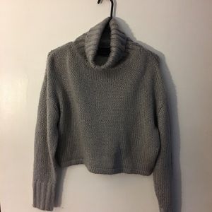 Grey Turtleneck sweater